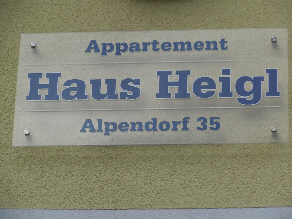 Haus Heigl Apartman Sankt Johann im Pongau Kültér fotó